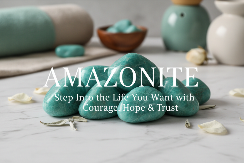 Amazonite: Step Into the Life You Want with Courage, Hope & Trust