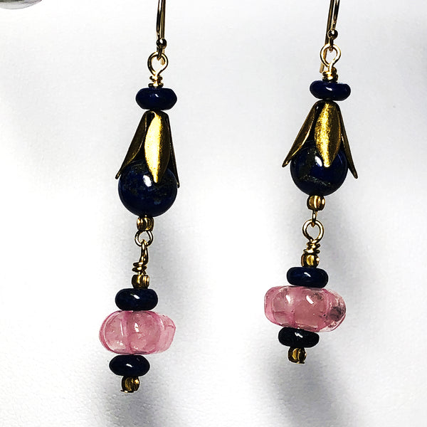 Visions of Blossoming Love - Lapis and Rose Quartz