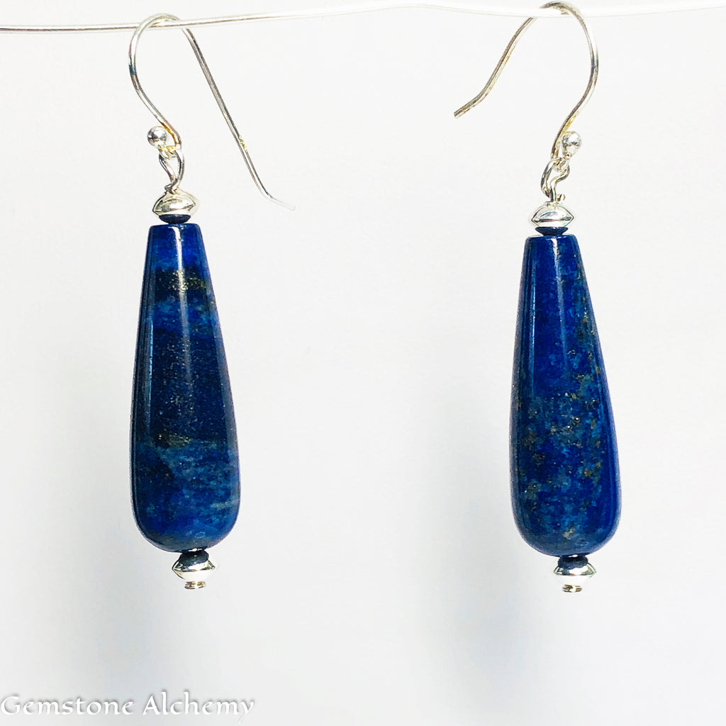 Lapis Elegance  Earrings