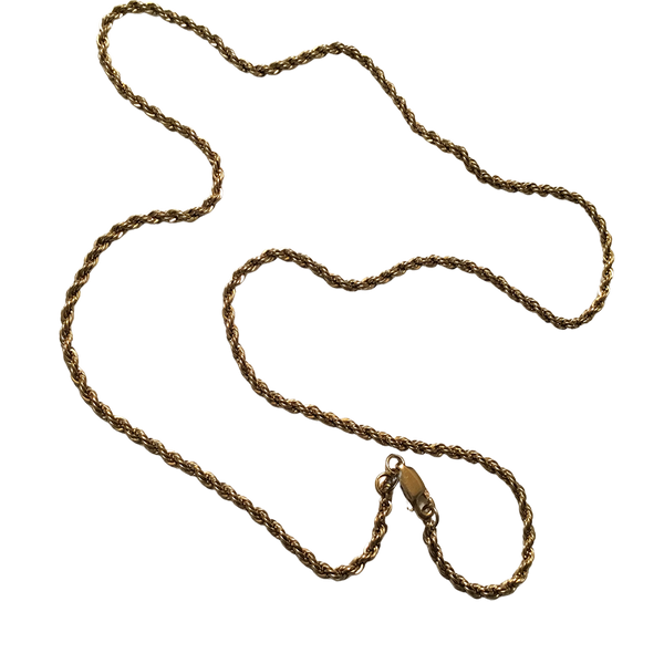 14k Gold Singapore Diamond Cut 2.8mm Chain 24"