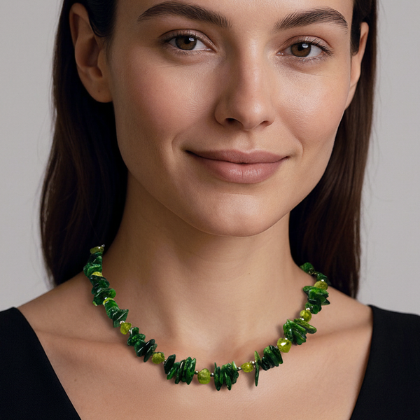 Earthstar Integration Spirit & Earth Set - Diopside, Peridot