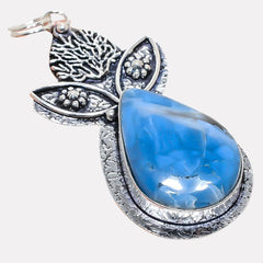 Confident Empowerment Angel Pendant - Owyhee Opal