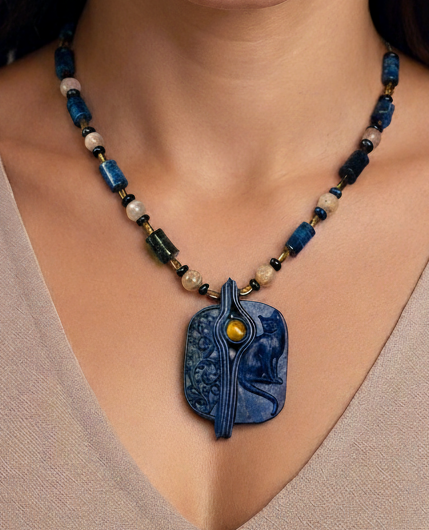 Authentic Self Set - Lapis, Sandstone, Brass