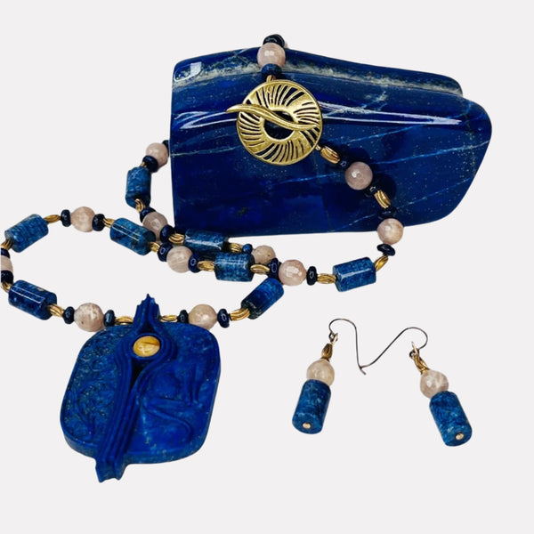 Authentic Self Set - Lapis, Sandstone, Brass