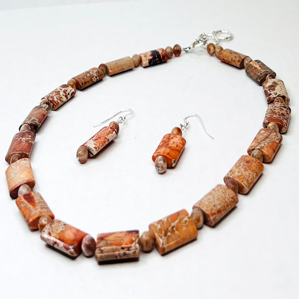 Zestful Joy and Light - Necklace Earring set