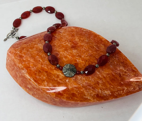 Magnetized Action Set with Carnelian & Pyrite