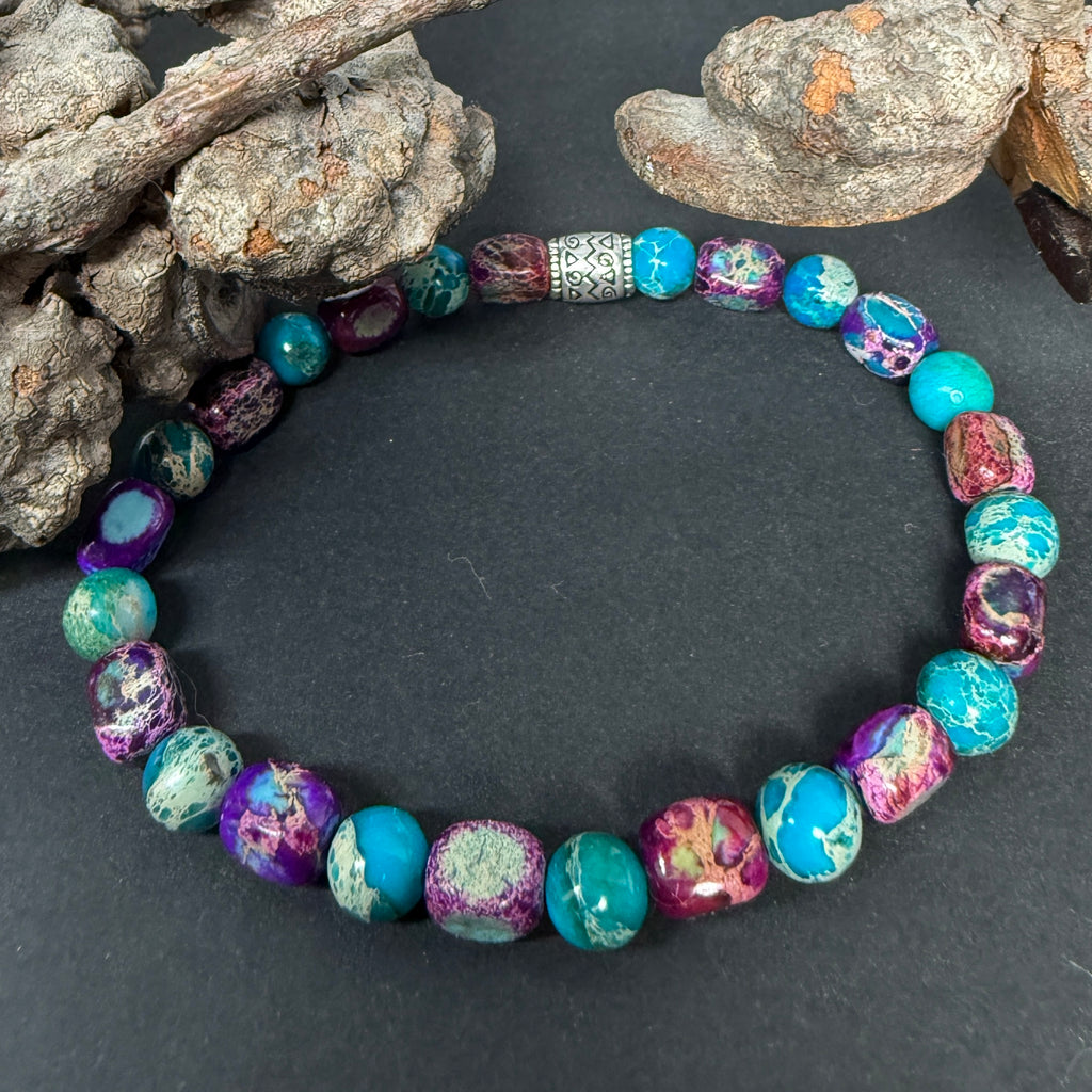 Tides of Truth - Ocean Jasper Bracelet