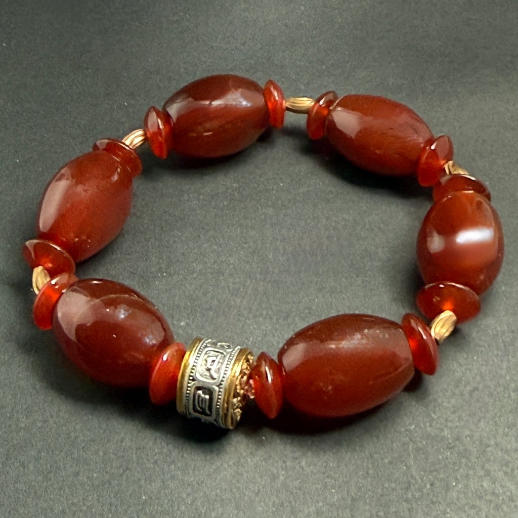Fearless Momentum - Carnelian Bracelet