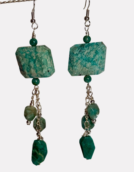 Ignite your Life with the Gentle Power Of Amazonite - Heart/Third Eye 3.75"