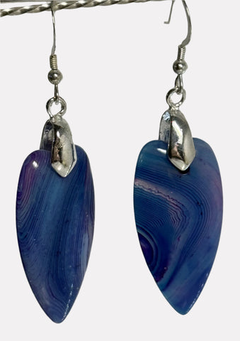 Bodacious Courage Earrings - ,925 sterling silver 2.4"