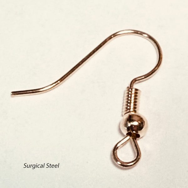 Dark Red Power - Dynamic Change, Double Dangle Earrings