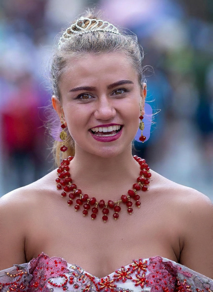 Bright Red Power - Dynamic Change, Brass Disc Dangle 2.6"