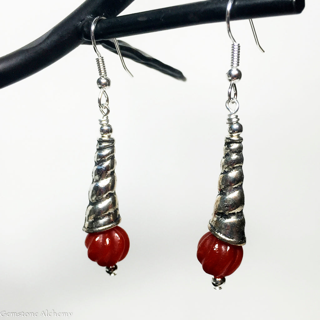 Action Spiral Earrings