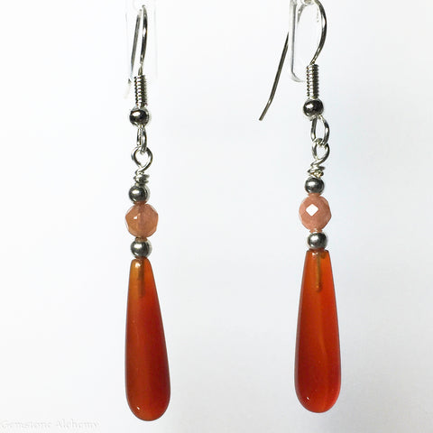 Inner Glow Action Earrings - Long