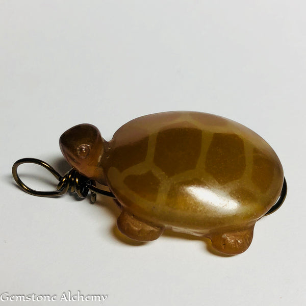 Turtle Agate Pendant Only